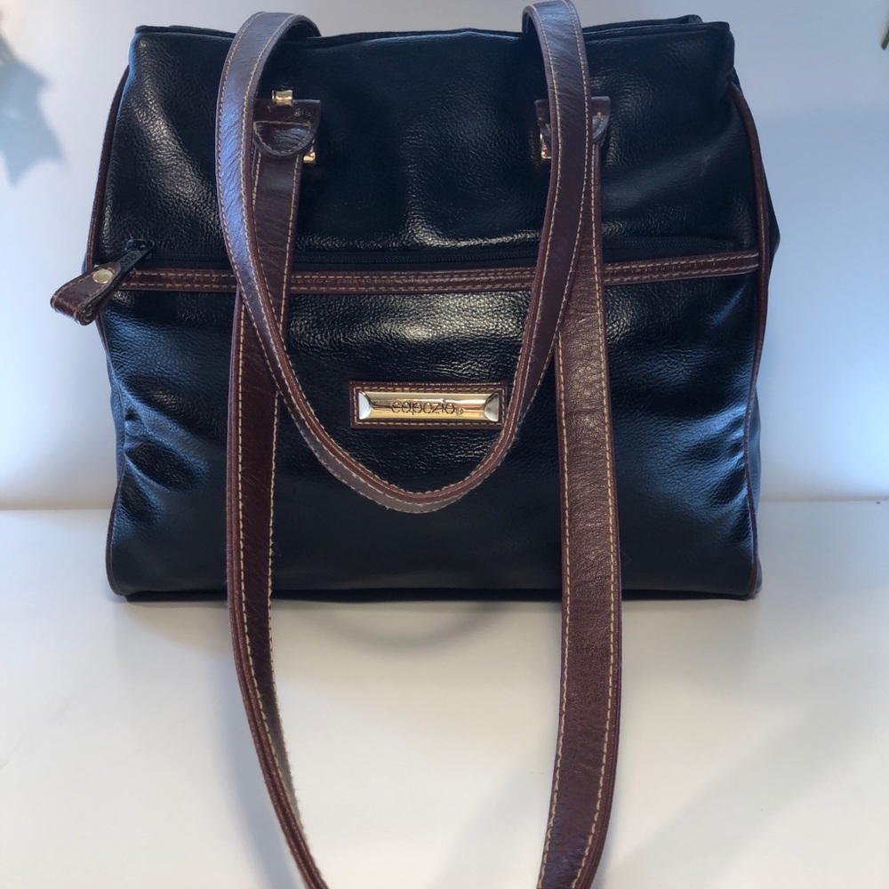 Capezio Black & Brown Purse